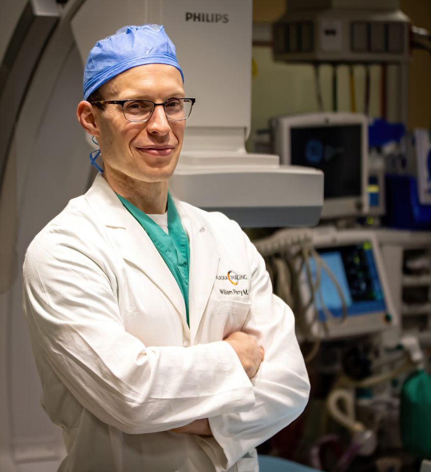 Bill Perry in Cath Lab
